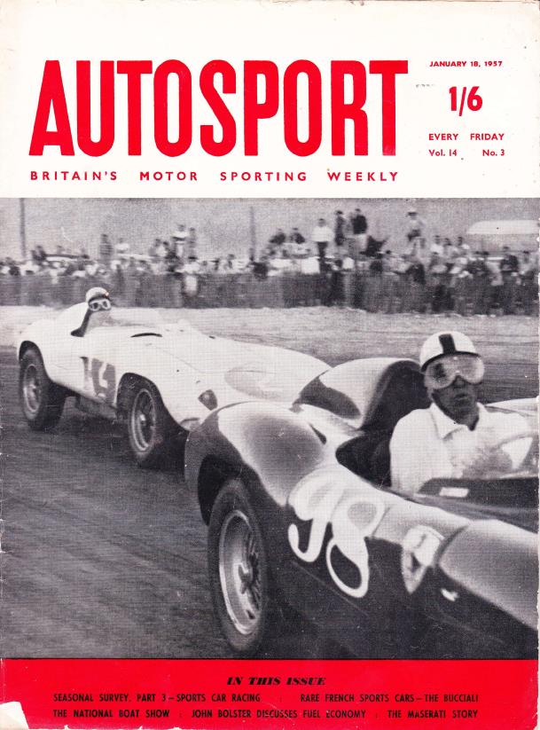 Журнал Autosport 18 января 1957