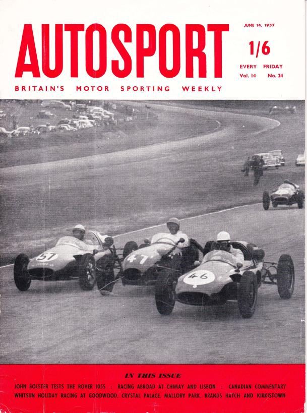 Журнал Autosport 14 июня 1957