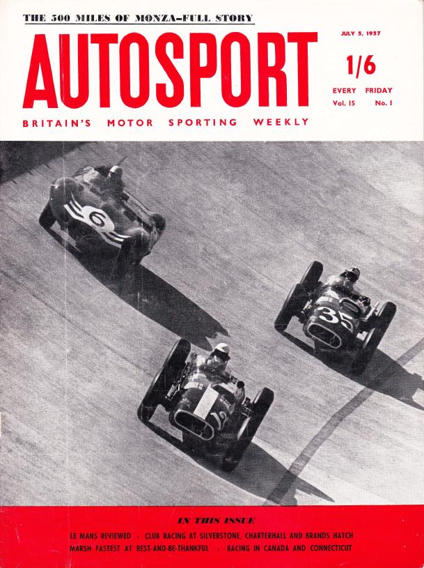 Журнал Autosport 05 июля 1957