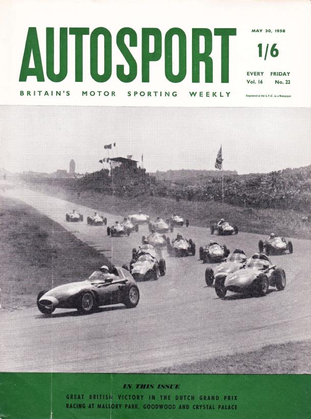 Журнал Autosport 30 мая 1958