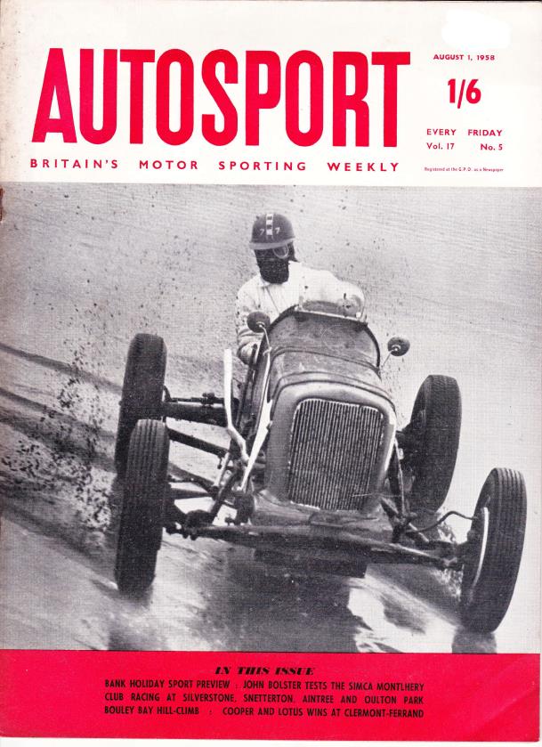 Журнал Autosport 01 августа 1958