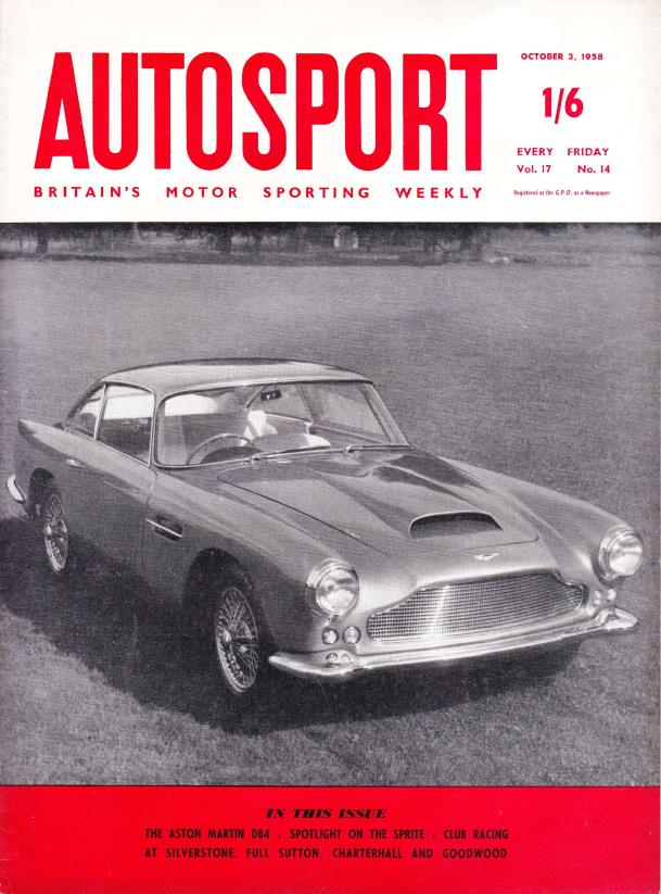 Журнал Autosport 03 октября 1958