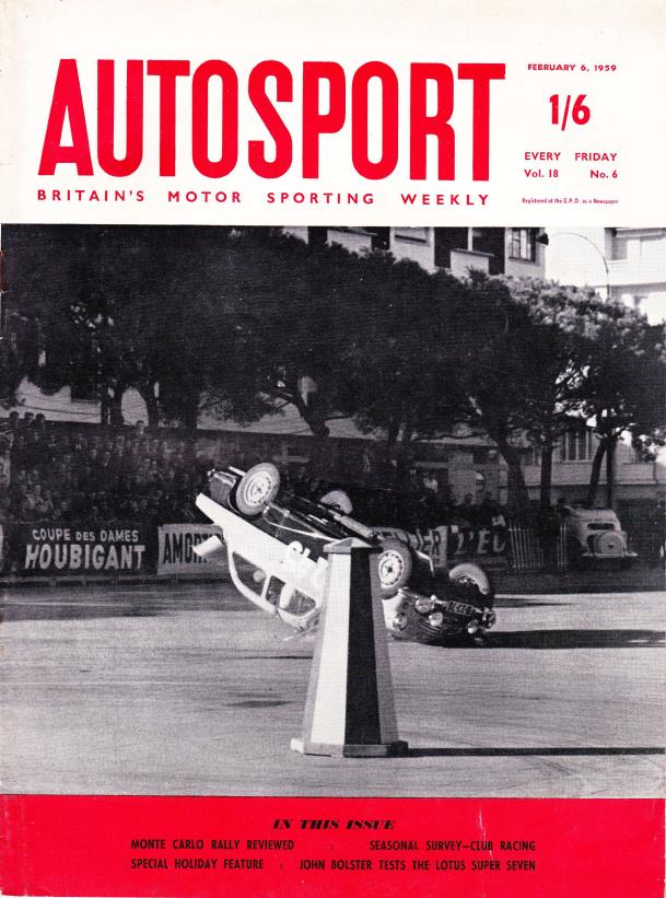 Журнал Autosport 06 февраля 1959