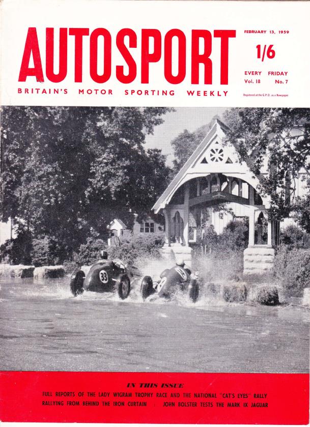 Журнал Autosport 13 февраля 1959