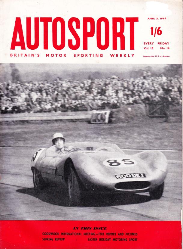 Журнал Autosport 03 апреля 1959