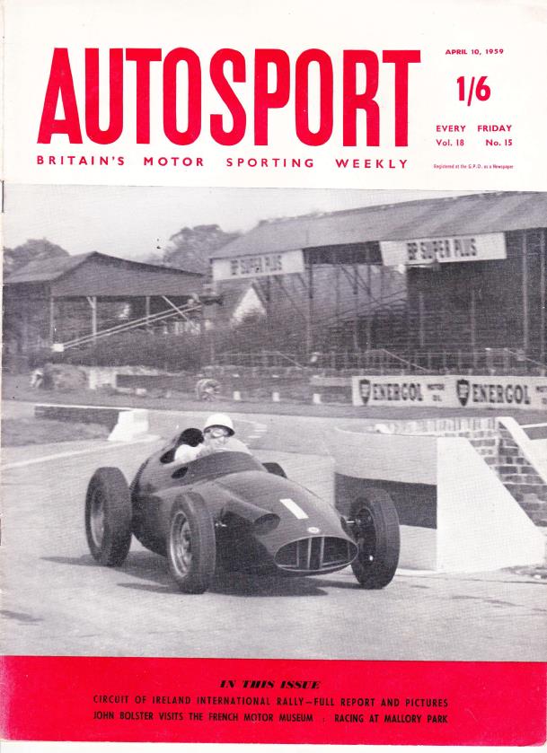 Журнал Autosport 10 апреля 1959