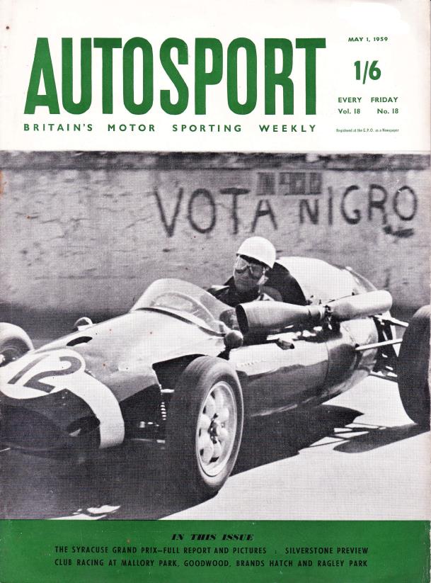 Журнал Autosport 01 мая 1959