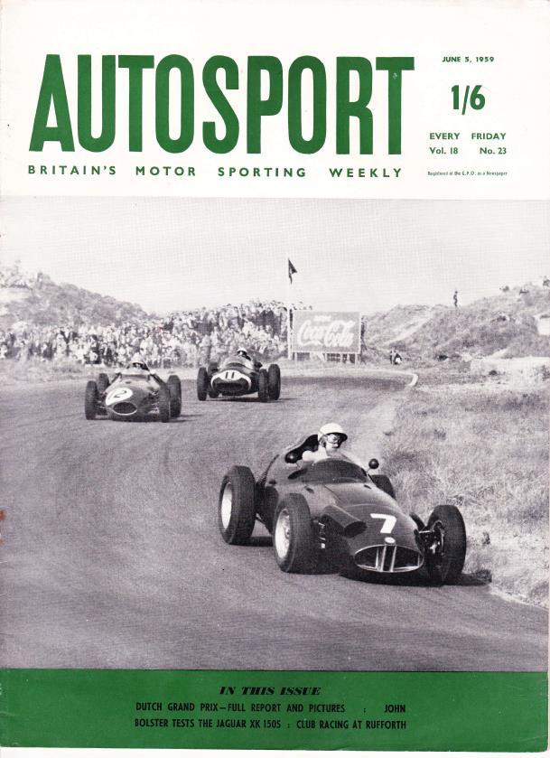 Журнал Autosport 05 июня 1959