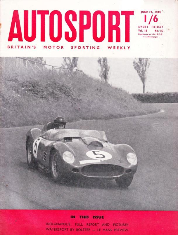 Журнал Autosport 19 июня 1959