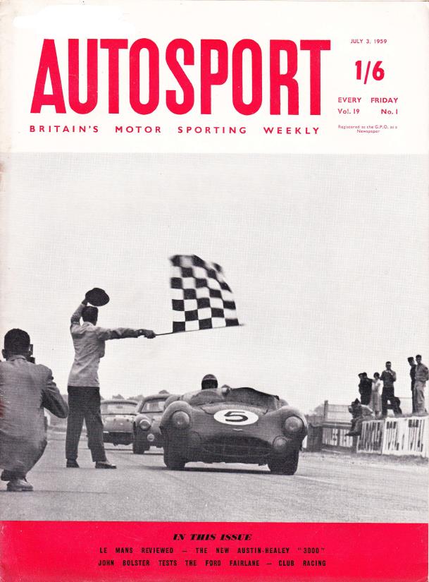 Журнал Autosport 03 июля 1959