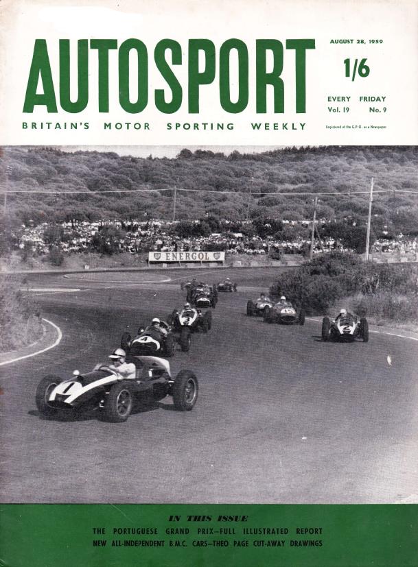 Журнал Autosport 28 августа 1959