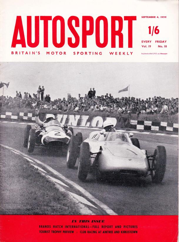 Журнал Autosport 04 сентября 1959