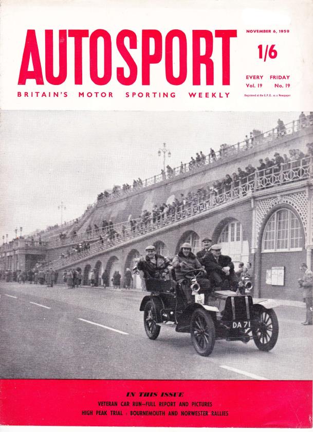 Журнал Autosport 06 ноября 1959