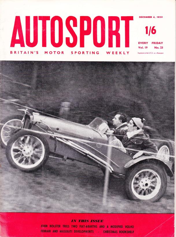 Журнал Autosport 04 декабря 1959