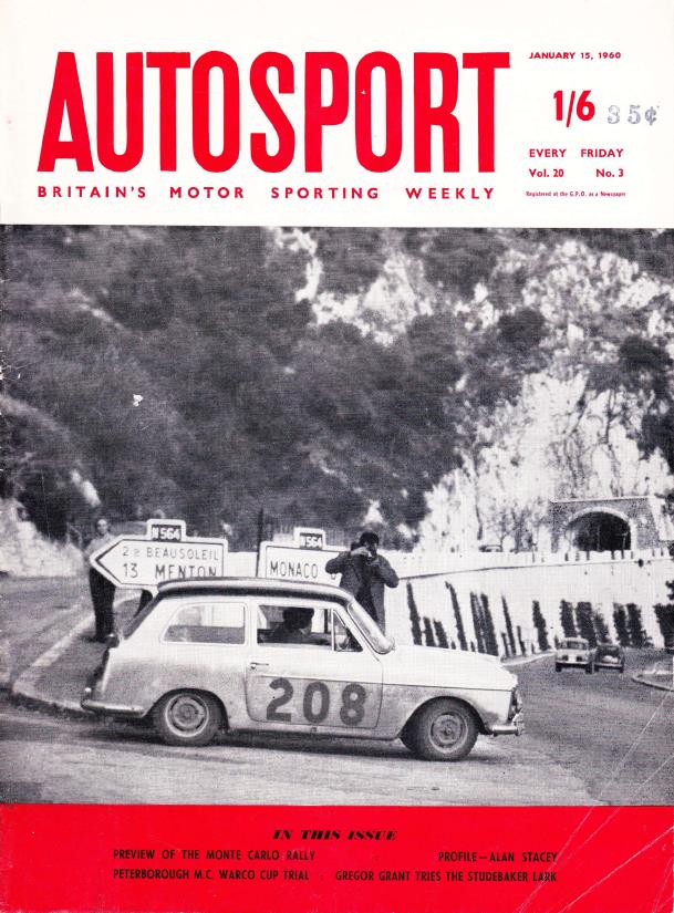 Журнал Autosport 15 января 1960