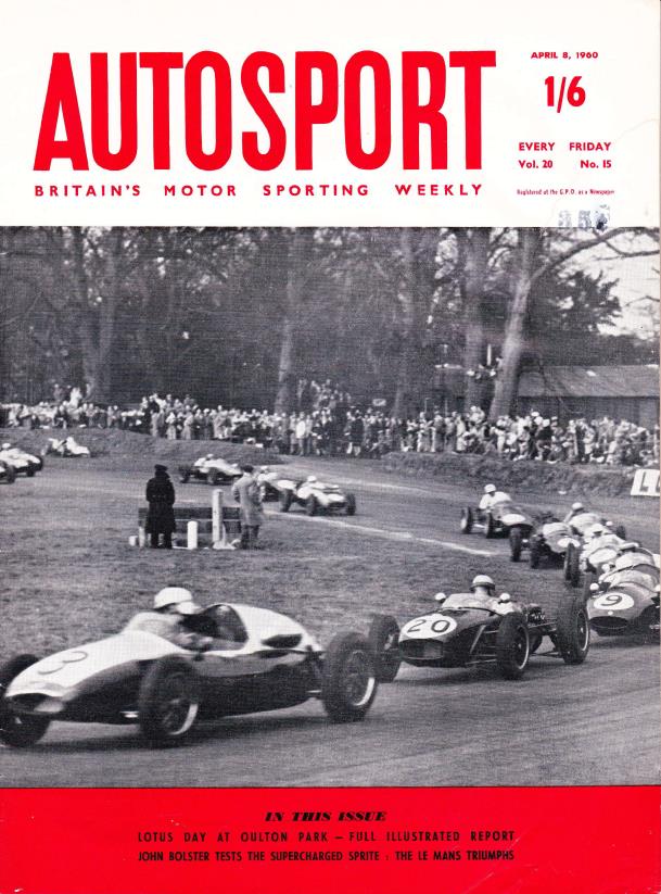 Журнал Autosport 08 апреля 1960