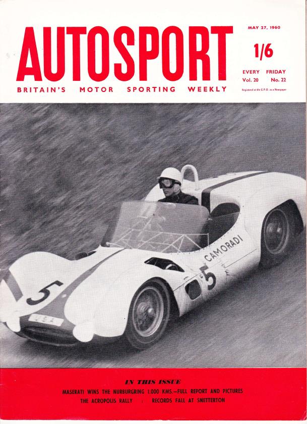 Журнал Autosport 27 мая 1960