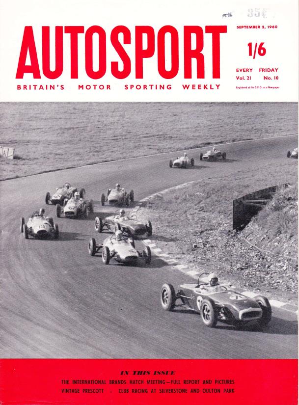 Журнал Autosport 02 сентября 1960