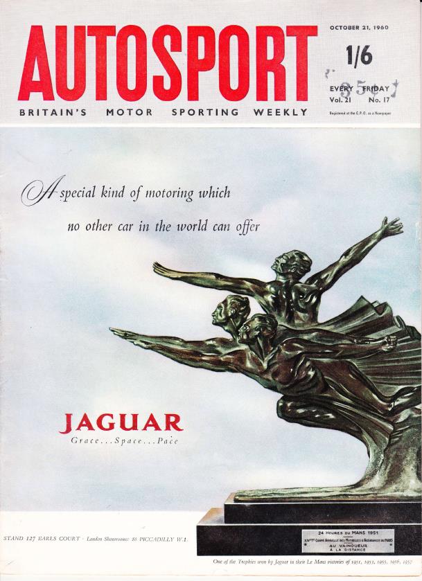 Журнал Autosport 21 октября 1960