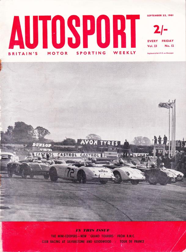 Журнал Autosport 22 сентября 1961