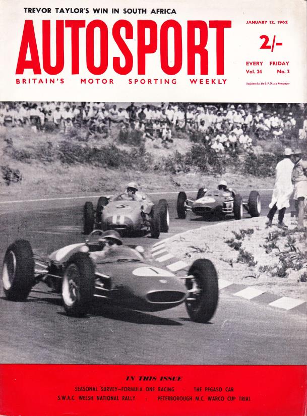 Журнал Autosport 12 января 1962