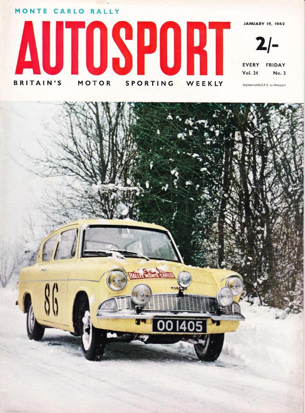 Журнал Autosport 19 января 1962