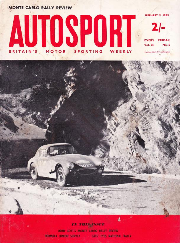 Журнал Autosport 09 февраля 1962