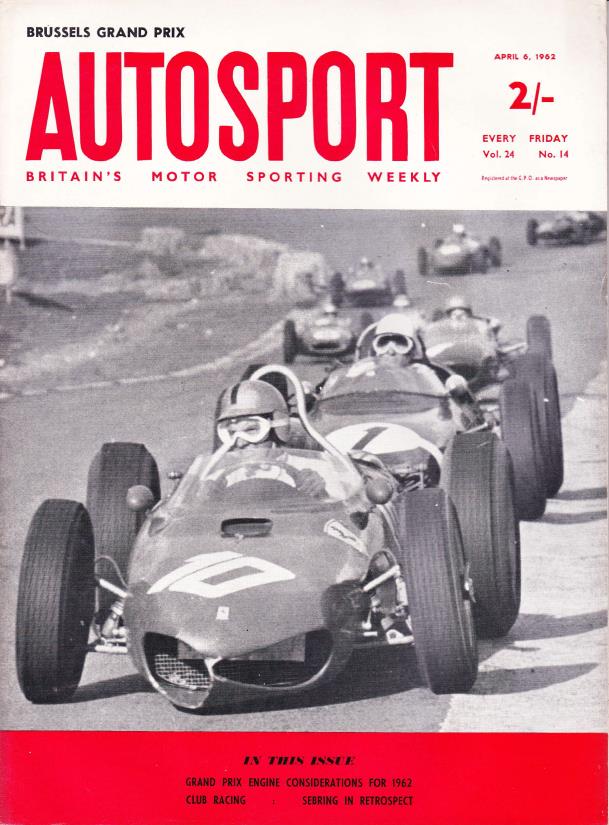 Журнал Autosport 06 апреля 1962