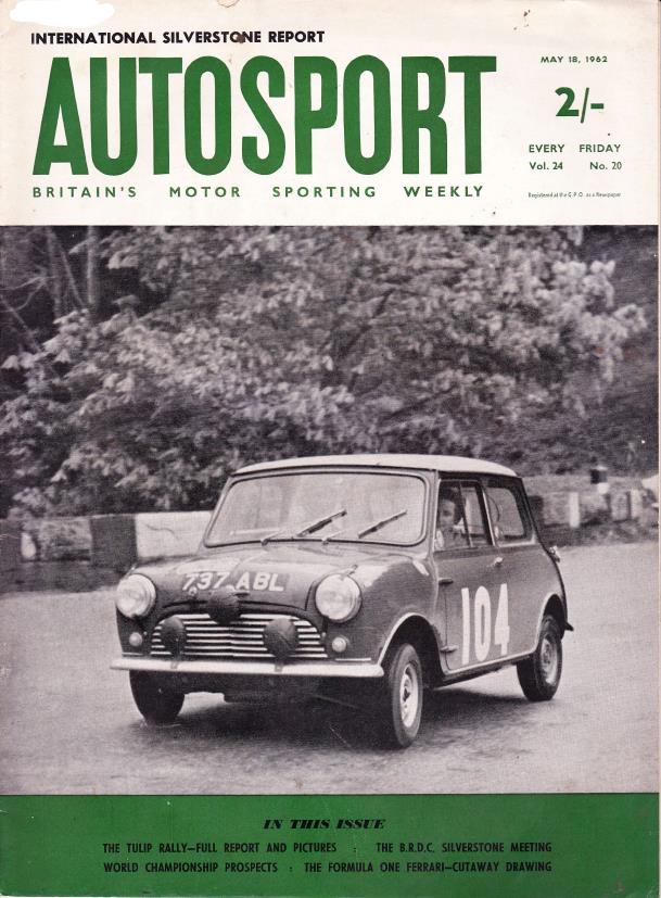 Журнал Autosport 18 мая 1962