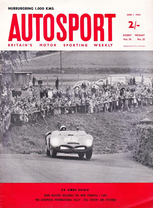 Журнал Autosport 01 июня 1962