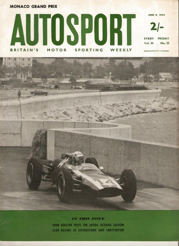 Журнал Autosport 08 июня 1962