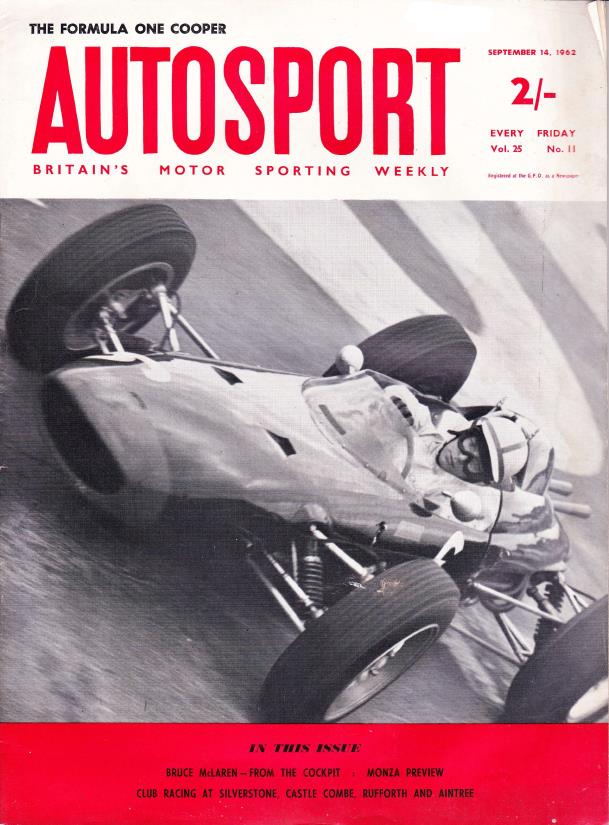 Журнал Autosport 14 сентября 1962