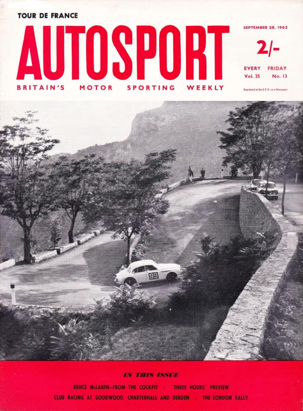 Журнал Autosport 28 сентября 1962
