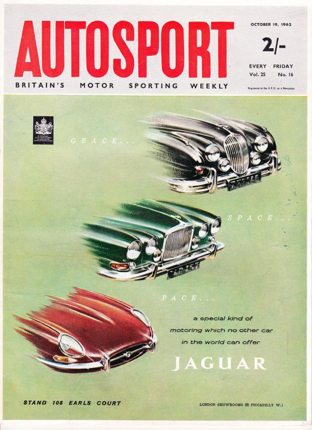 Журнал Autosport 19 октября 1962