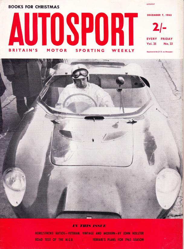 Журнал Autosport 07 декабря 1962