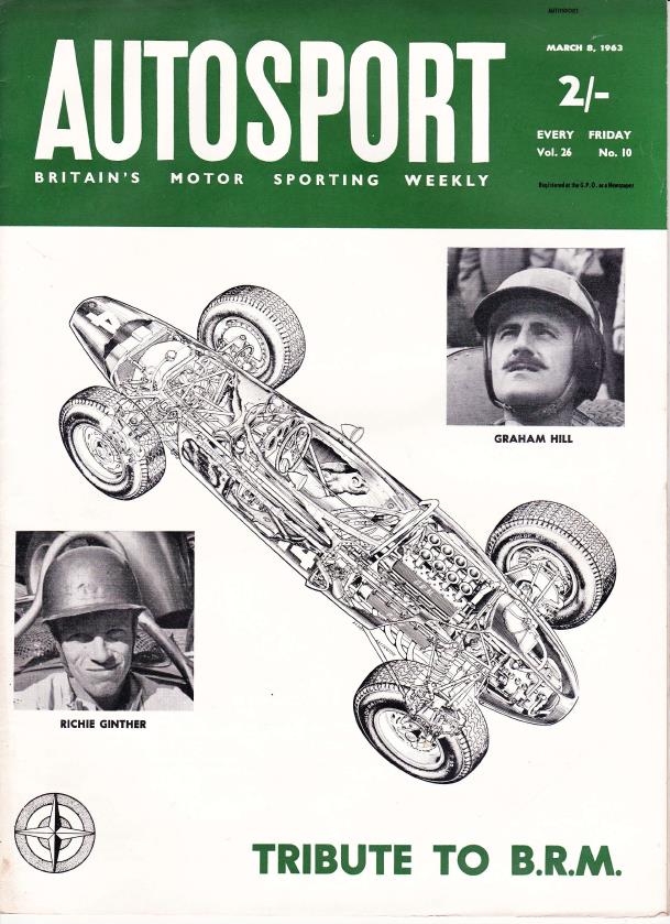 Журнал Autosport 08 марта 1963