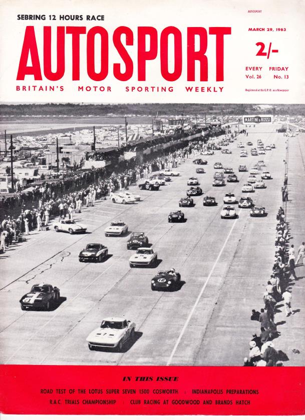 Журнал Autosport 29 марта 1963