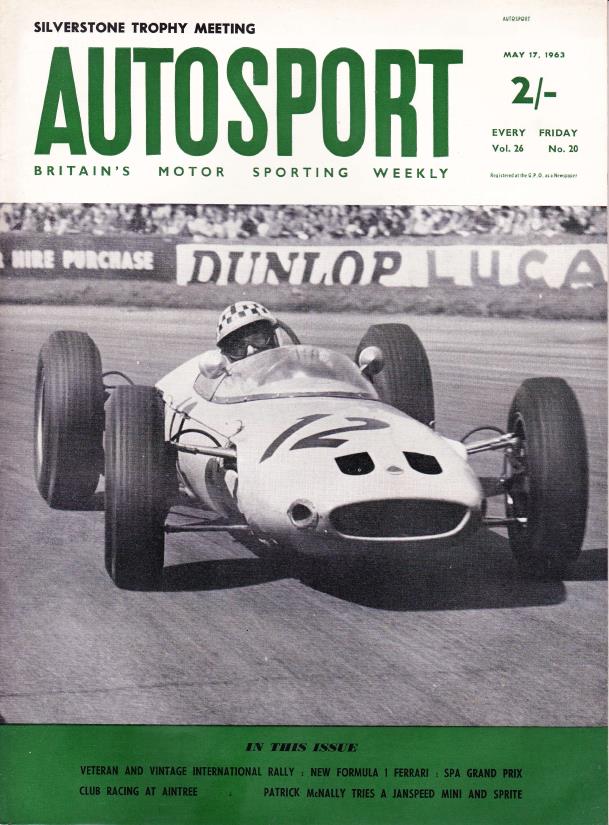 Журнал Autosport 17 мая 1963