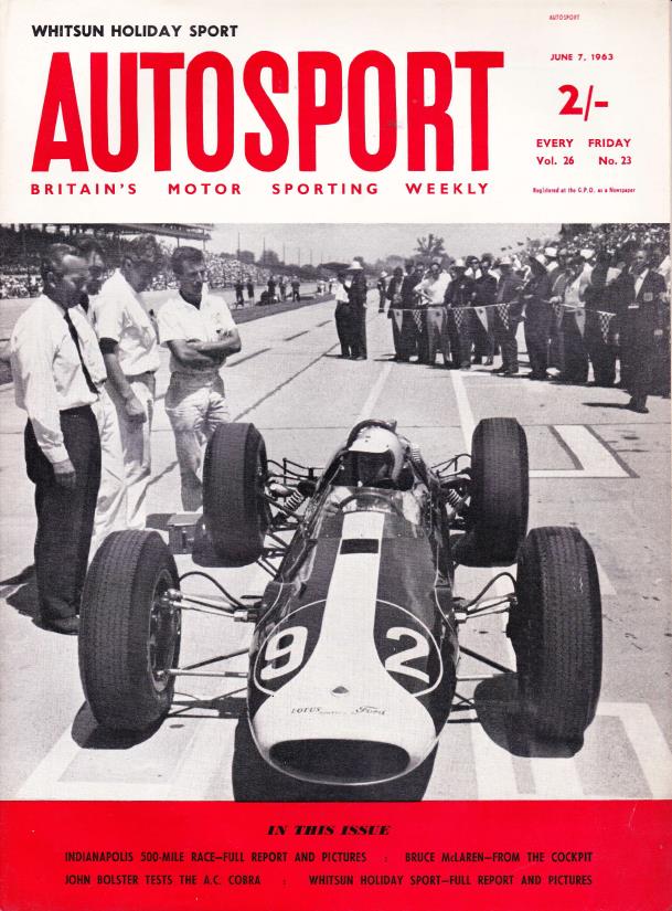 Журнал Autosport 07 июня 1963