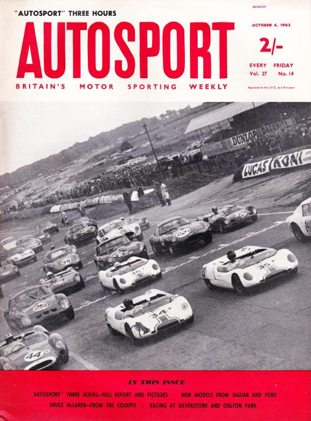 Журнал Autosport 04 октября 1963