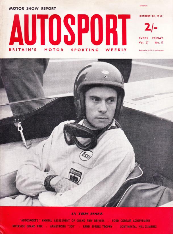Журнал Autosport 25 октября 1963
