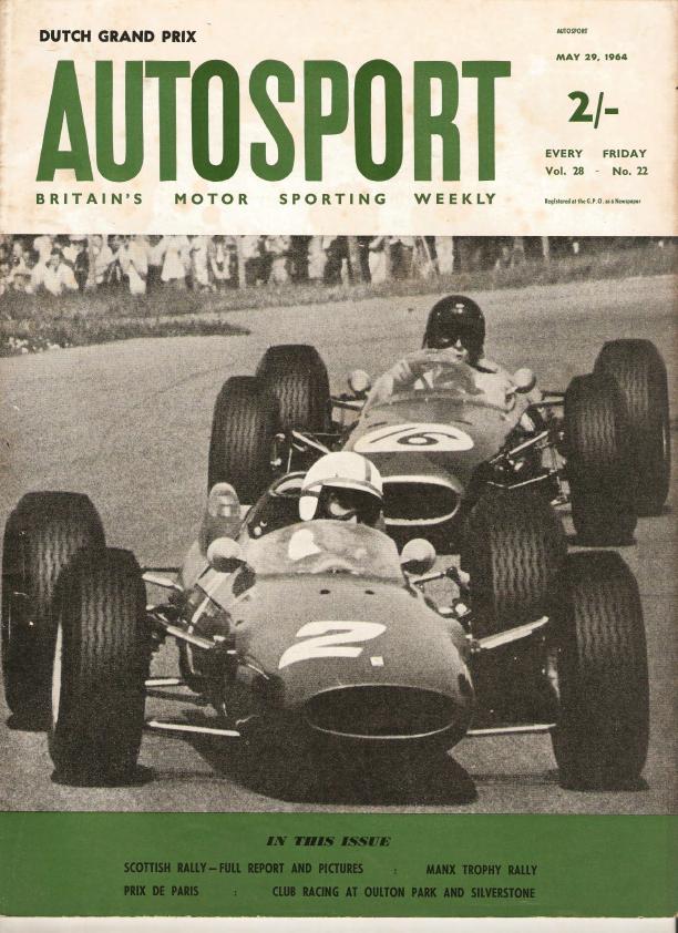 Журнал Autosport 29 мая 1964