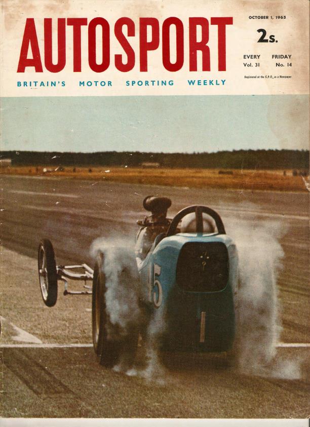 Журнал Autosport 01 октября 1965