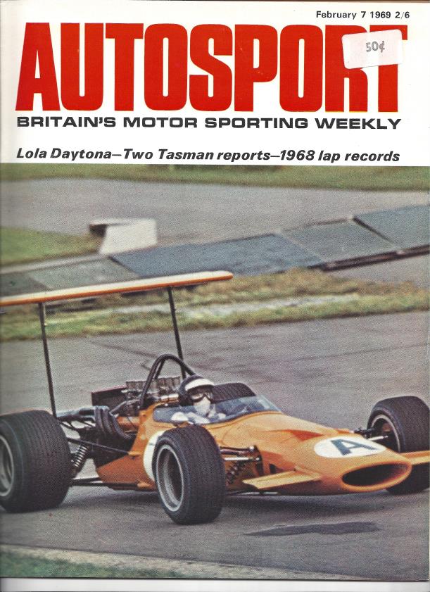 Журнал Autosport 07 февраля 1969