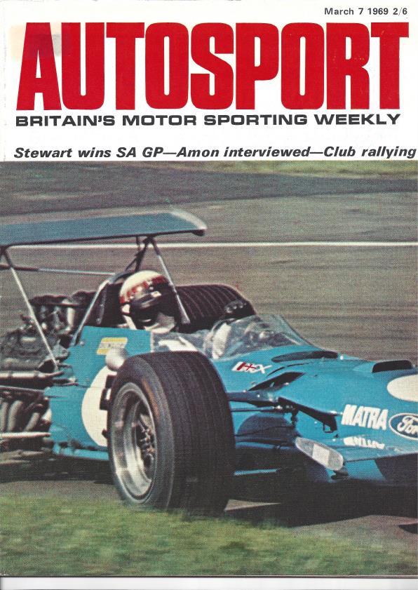 Журнал Autosport 07 марта 1969