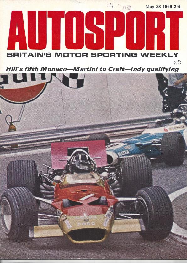 Журнал Autosport 23 мая 1969