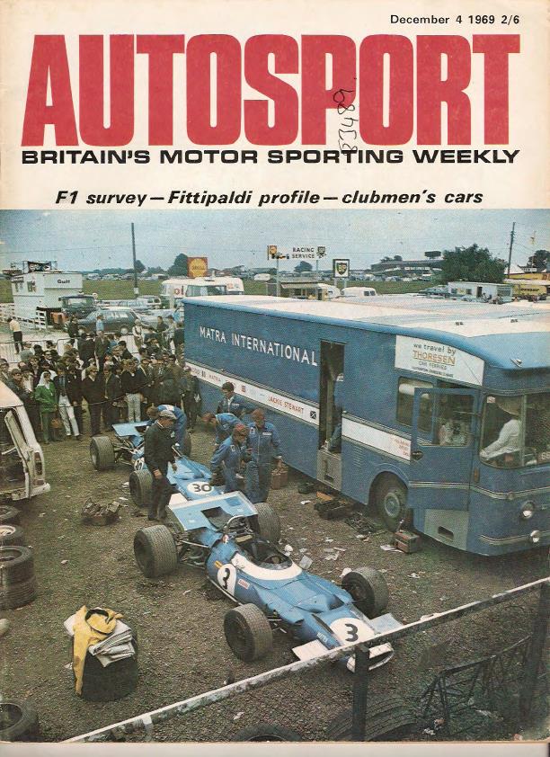 Журнал Autosport 04 декабря 1969