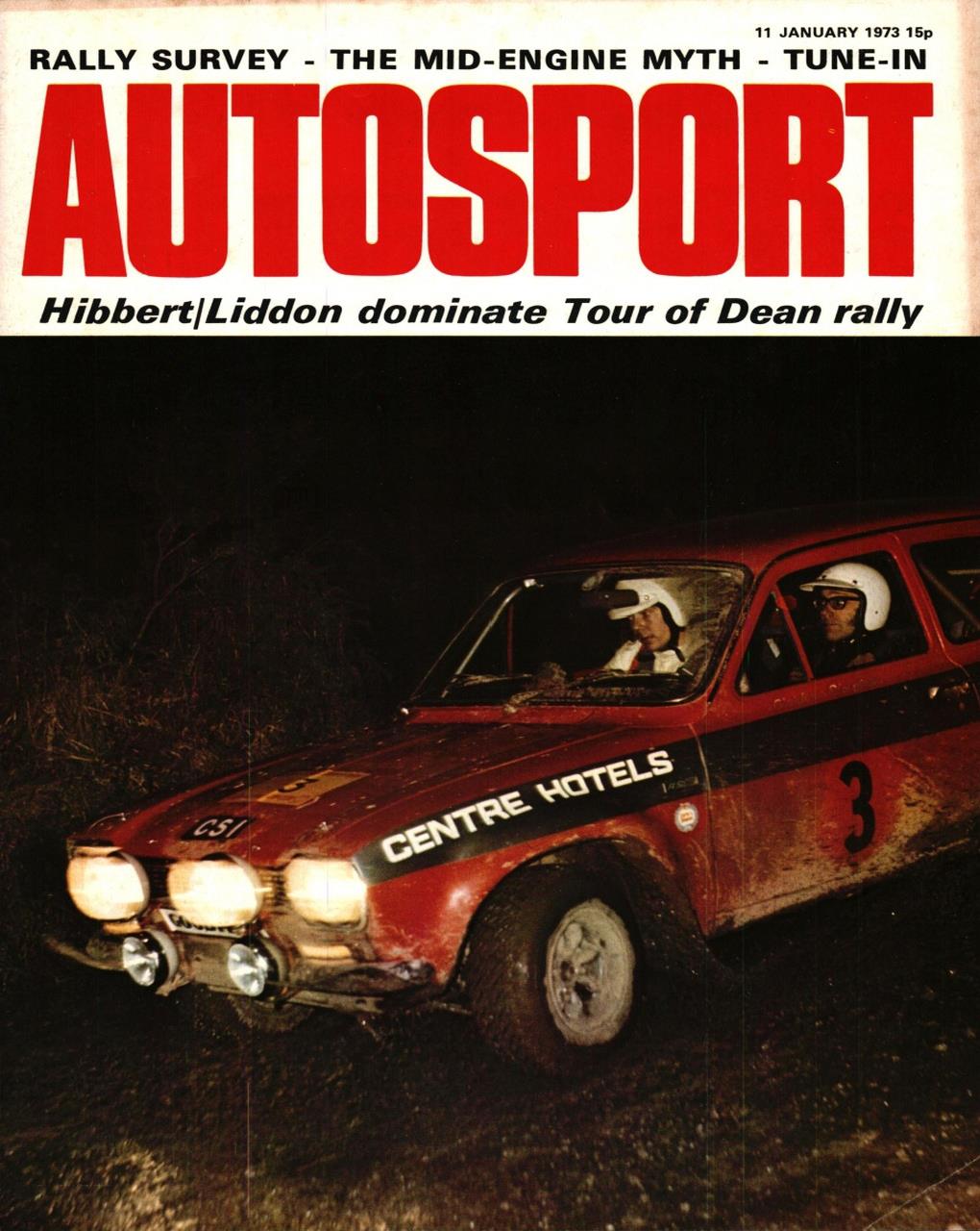 Журнал Autosport 11 января 1973
