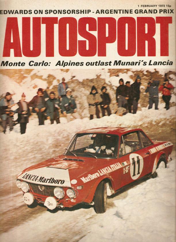 Журнал Autosport 01 февраля 1973