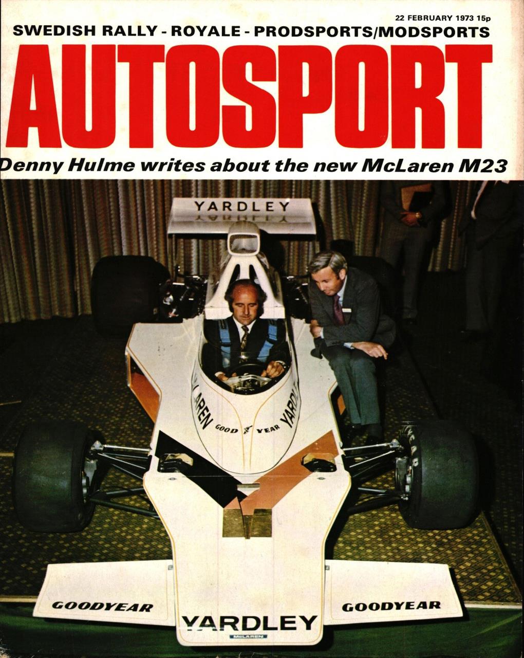 Журнал Autosport 22 февраля 1973